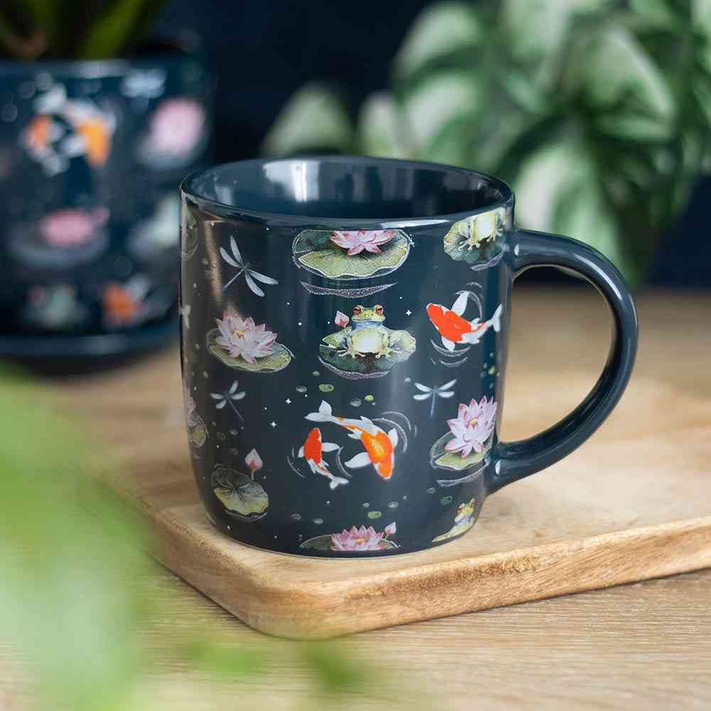 Something Different - Pond Print Mug Mug - Multicolours
